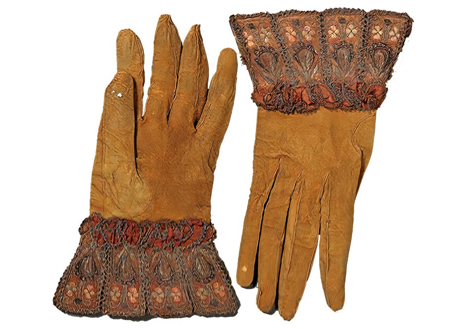 handske Två handskar